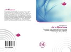 Portada del libro de John Maddison