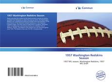 Capa do livro de 1957 Washington Redskins Season 