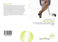 Martine Aubry kitap kapağı