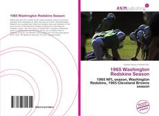 Capa do livro de 1965 Washington Redskins Season 