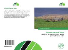 Bookcover of Gymnothorax Afer