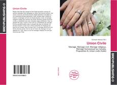 Borítókép a  Union Civile - hoz