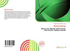 Portada del libro de Giant moray