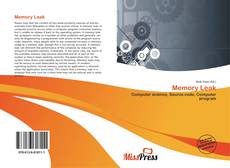 Capa do livro de Memory Leak 