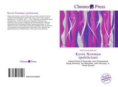 Portada del libro de Kevin Newman (politician)