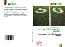 Portada del libro de Jeremy Bates (American Football)