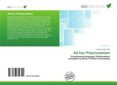 Bookcover of Ad-hoc Polymorphism