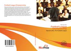 Capa do livro de Football League Championship 