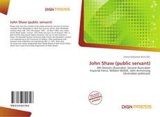 Portada del libro de John Shaw (public servant)