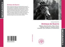 Copertina di Animaux de Guerre