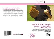 Обложка 2008 ICC World Cricket League Africa Region Division Two