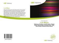 Bookcover of Luis Moya