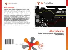 Capa do livro de Altor Networks 