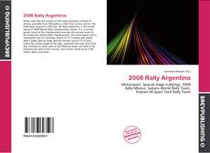 2008 Rally Argentina的封面