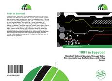 Bookcover of 1881 in Baseball