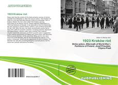 Borítókép a  1923 Kraków riot - hoz