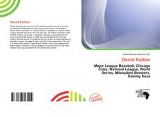 Bookcover of David Kelton
