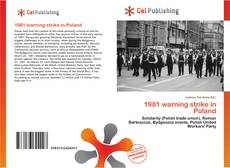 Capa do livro de 1981 warning strike in Poland 