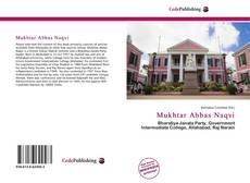Capa do livro de Mukhtar Abbas Naqvi 