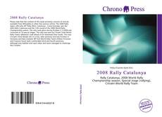 Portada del libro de 2008 Rally Catalunya