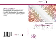 Capa do livro de Harold Matthews Cup 
