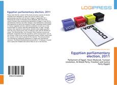 Bookcover of Egyptian parliamentary election, 2011