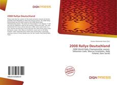 Copertina di 2008 Rallye Deutschland