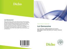 Bookcover of Loi Demessine