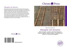 Capa do livro de Abergele rail disaster 