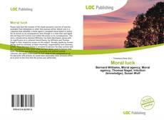 Bookcover of Moral luck