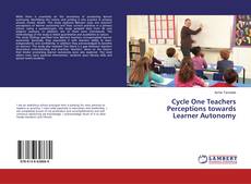 Couverture de Cycle One Teachers Perceptions towards Learner Autonomy