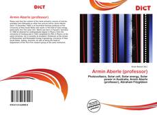 Couverture de Armin Aberle (professor)