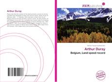 Portada del libro de Arthur Duray