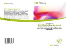 Capa do livro de 2008 Rally New Zealand 