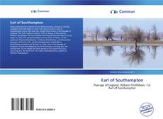 Capa do livro de Earl of Southampton 