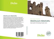 Bookcover of Abdulhussain Abdulredha