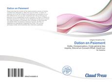 Bookcover of Dation en Paiement