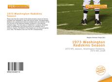 1973 Washington Redskins Season的封面