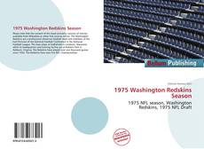 Capa do livro de 1975 Washington Redskins Season 