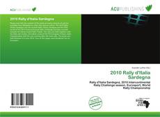 Buchcover von 2010 Rally d'Italia Sardegna