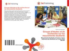 Capa do livro de Groupe d'études et de recherche sur les mouvements étudiants 