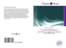 Bookcover of Colorado pikeminnow