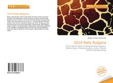 Bookcover of 2010 Rally Bulgaria