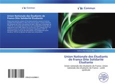 Capa do livro de Union Nationale des Étudiants de France Dite Solidarité Étudiante 