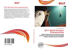 Couverture de 2011 World Snooker Championship