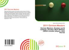 2011 German Masters的封面