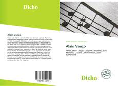 Buchcover von Alain Vanzo