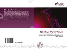 Buchcover von 1994 Civil War in Yemen