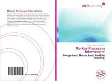 Markov Processes International kitap kapağı