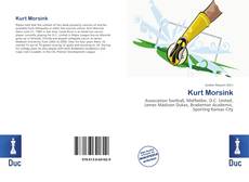 Bookcover of Kurt Morsink